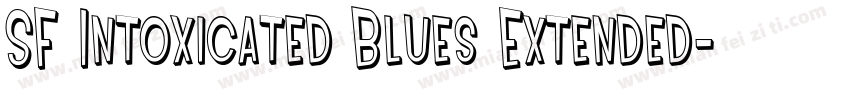 SF Intoxicated Blues Extended字体转换
